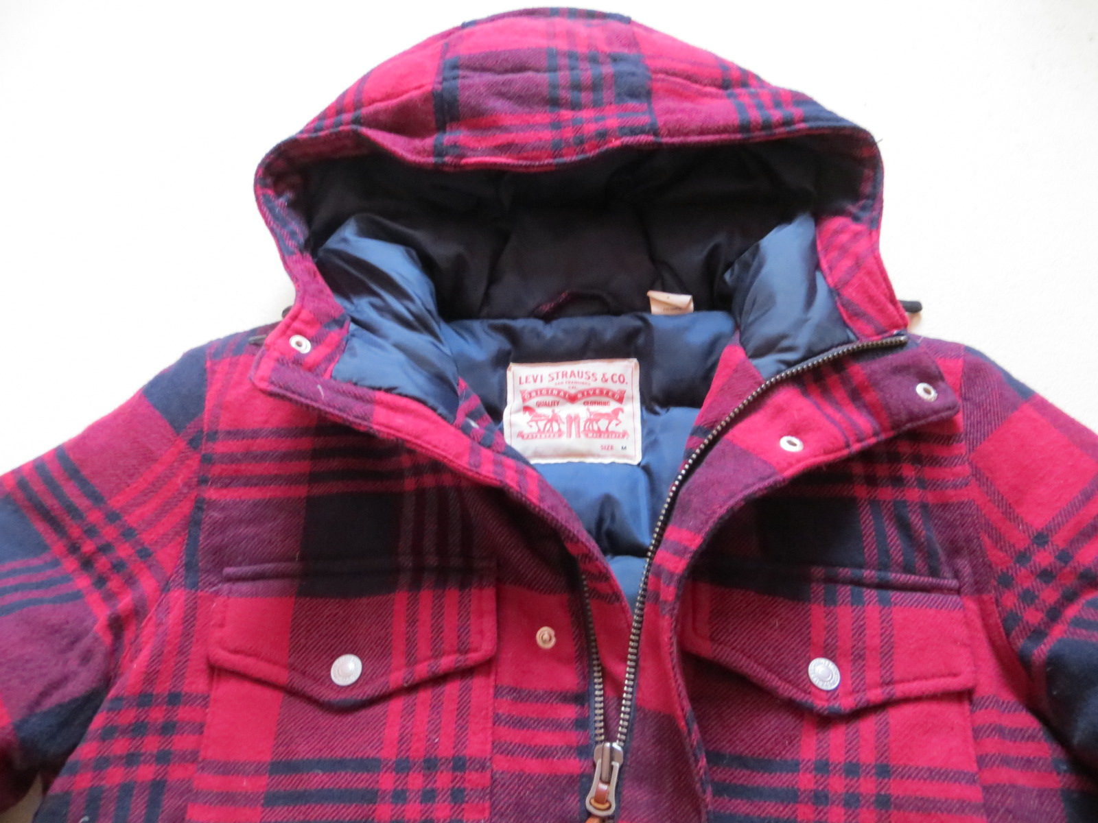 holzfäller jacke mit fell