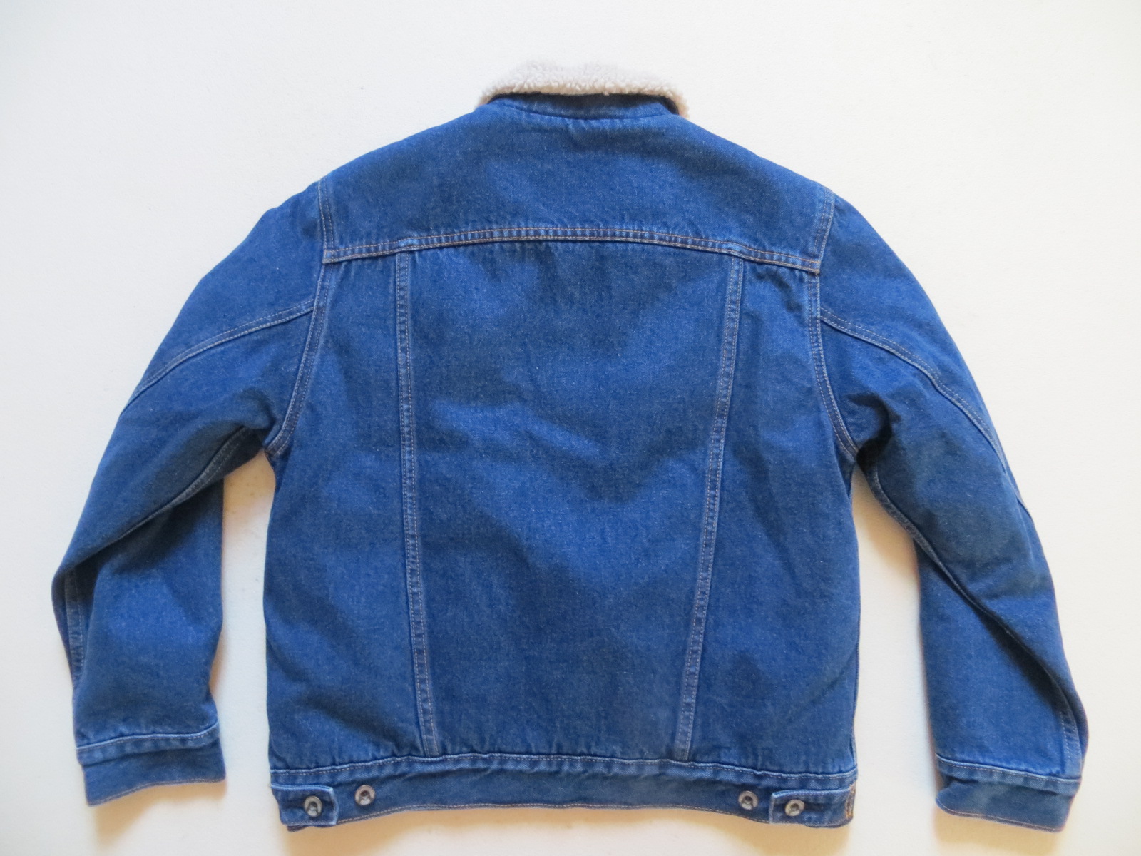 Levi&rsquo;s Damen Jacke, Jeansjacke mit Teddy Fell, Gr. L, wie NEU ! warm