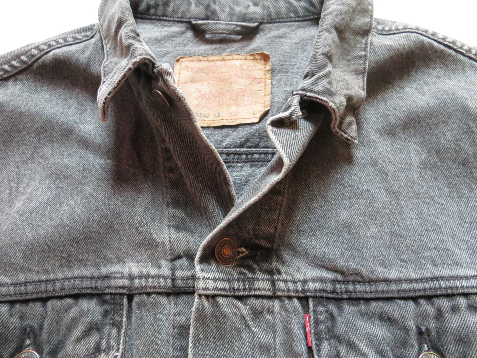 Details zu Levi's Biker Jacke, Jeansjacke Gr. L, grau ! Lot 70503 Vintage Denim, KULT ! Details zu Levi's Biker Jacke, Jeansjacke Gr. L, grau ! Lot 70503 Vintage Denim, KULT !