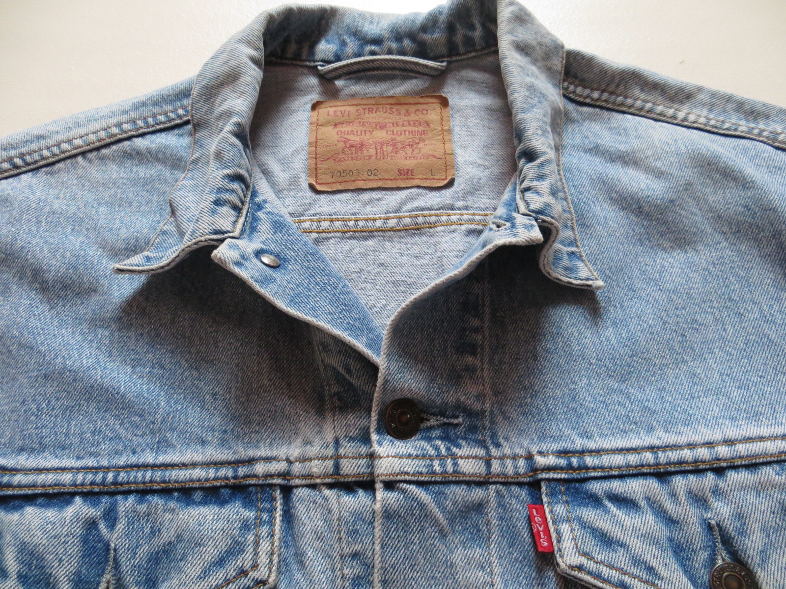 Details zu Levi's Biker Jacke, Jeansjacke Gr. L, grau ! Lot 70503 Vintage Denim, KULT ! Details zu Levi's Biker Jacke, Jeansjacke Gr. L, grau ! Lot 70503 Vintage Denim, KULT !