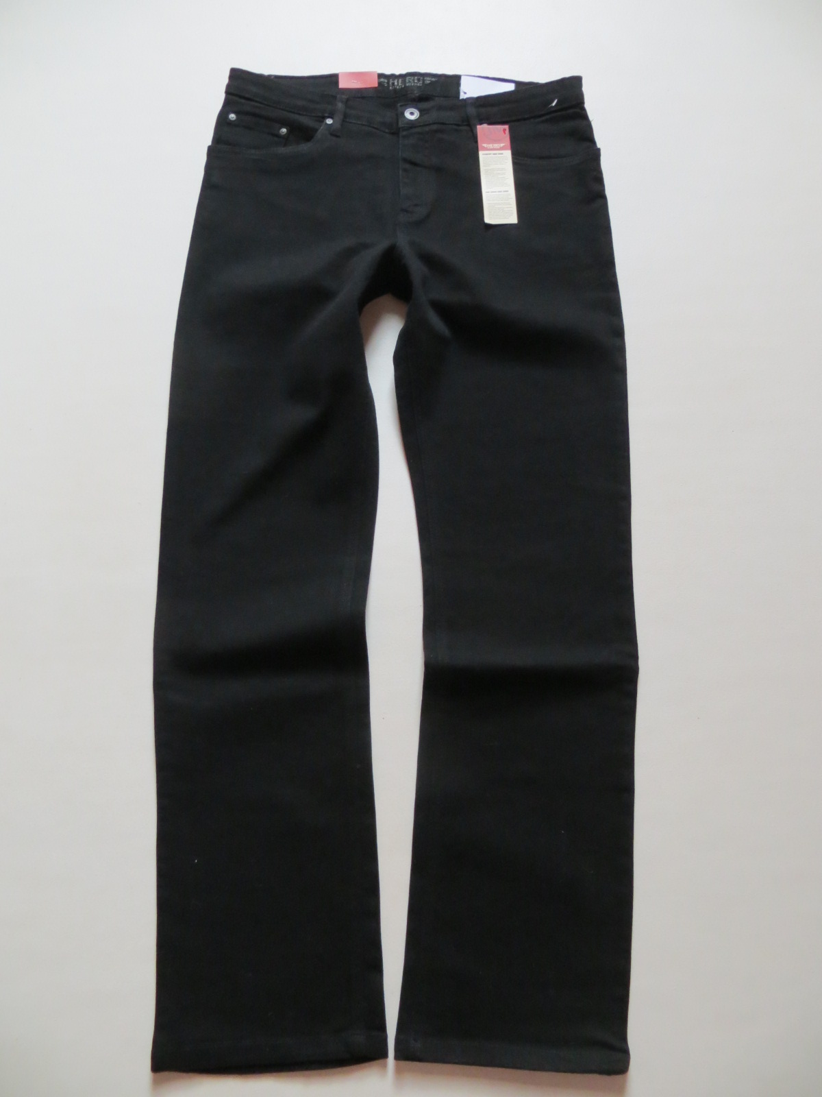 Hero medoox Denver Jeans Trousers W 36/L 34, BLACK! NEW! Black Stretch ...