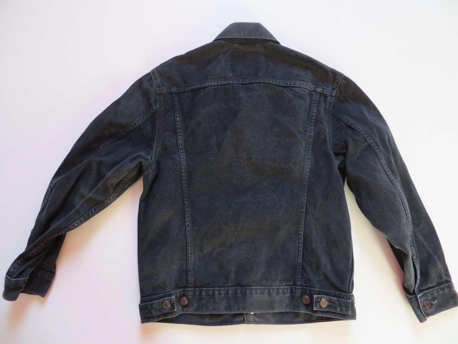 Levi's 70503 Jacke Jeansjacke Gr. S, Schwarz ! Black 90's Vintage