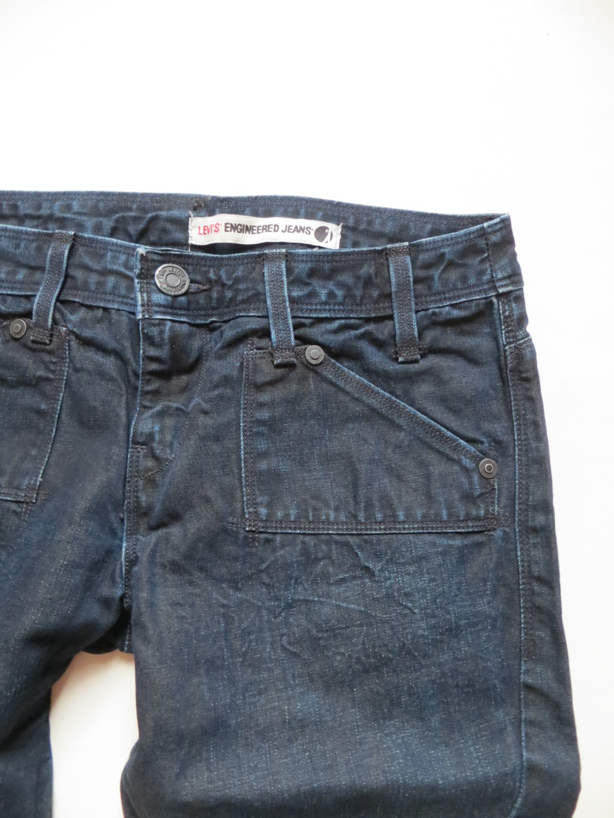 Levi's 036 Engineered Leinen Jeans Hose W 31 /L 32 Twisted Vintage